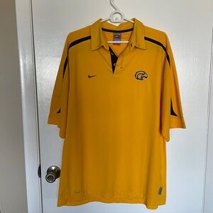 Nike Southern Miss Golden Eagles Collegiate yellow polo - SZ L